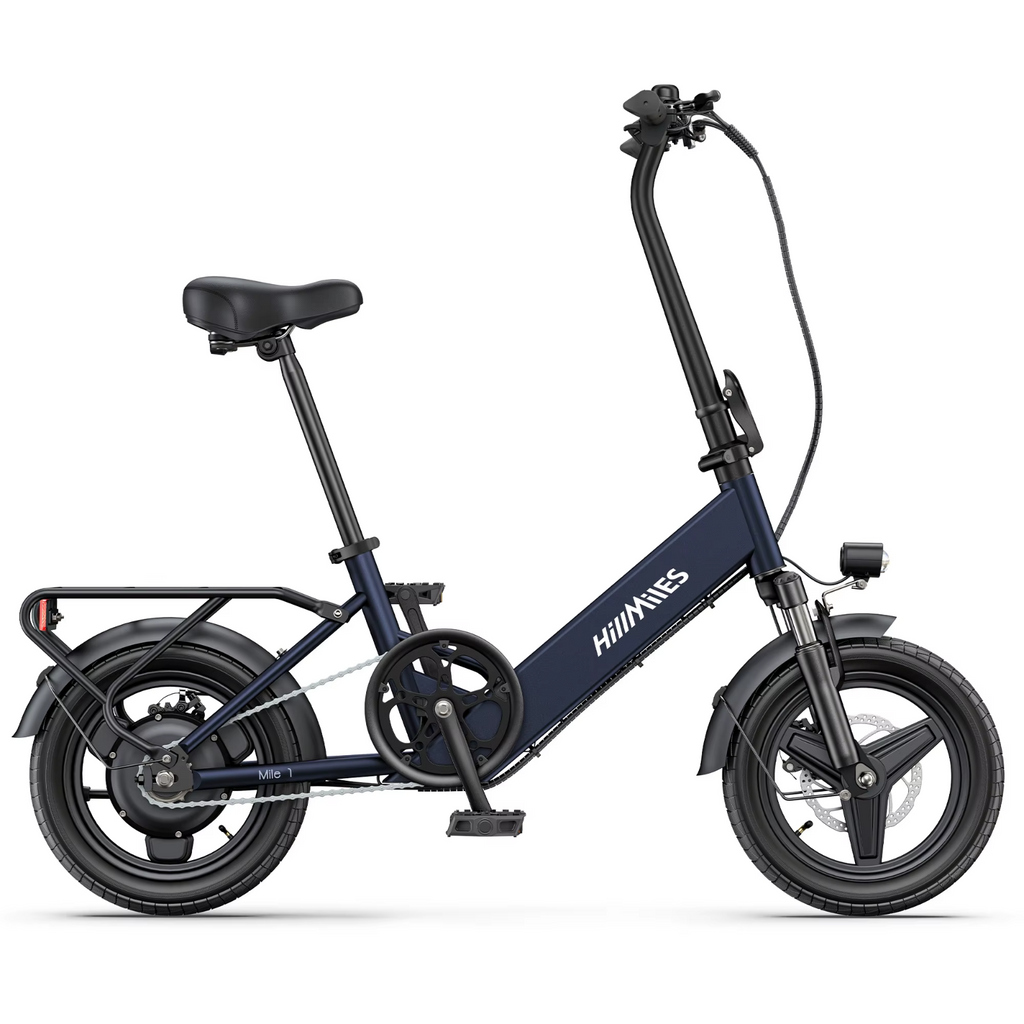 HillMiles Mile 1 14" Foldable Electric Bike 250W 36V Urban Commuter E-Bike UK