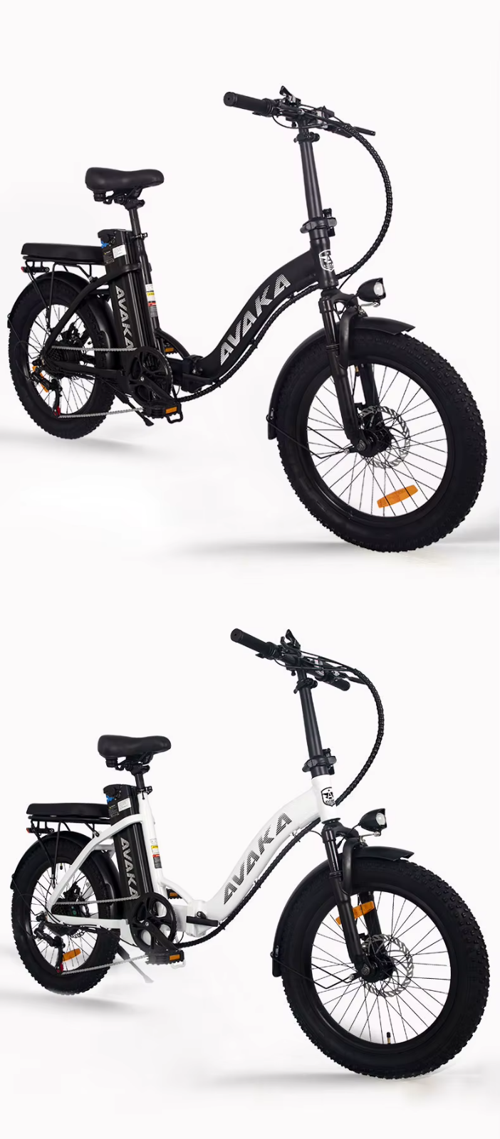 AVAKA BZ20PLUS Folding Electric Bike 250W 48V 18.2Ah 20” Fat Tyres City e-Bike