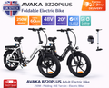 AVAKA BZ20PLUS Folding Electric Bike 250W 48V 18.2Ah 20” Fat Tyres City e-Bike