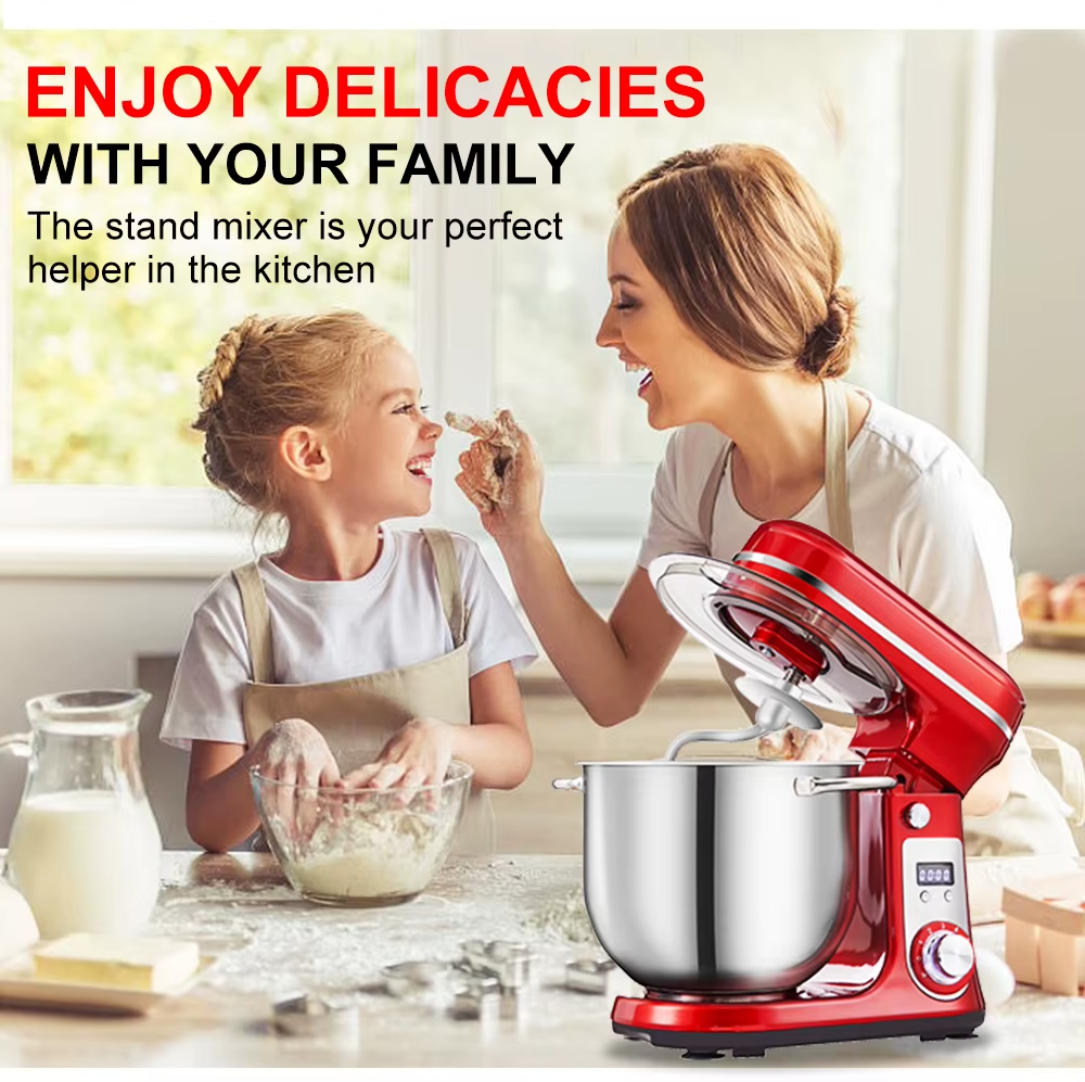 BioloMix 1200W Stand Mixer 6L Bowl UK