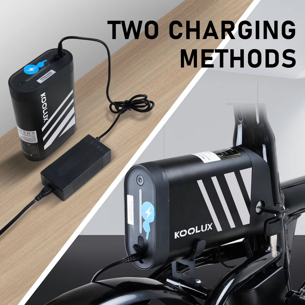 KOOLUX X1 Folding Electric Bike 250W 36V 16" E-Bike Commuter 30Km Range UK Legal