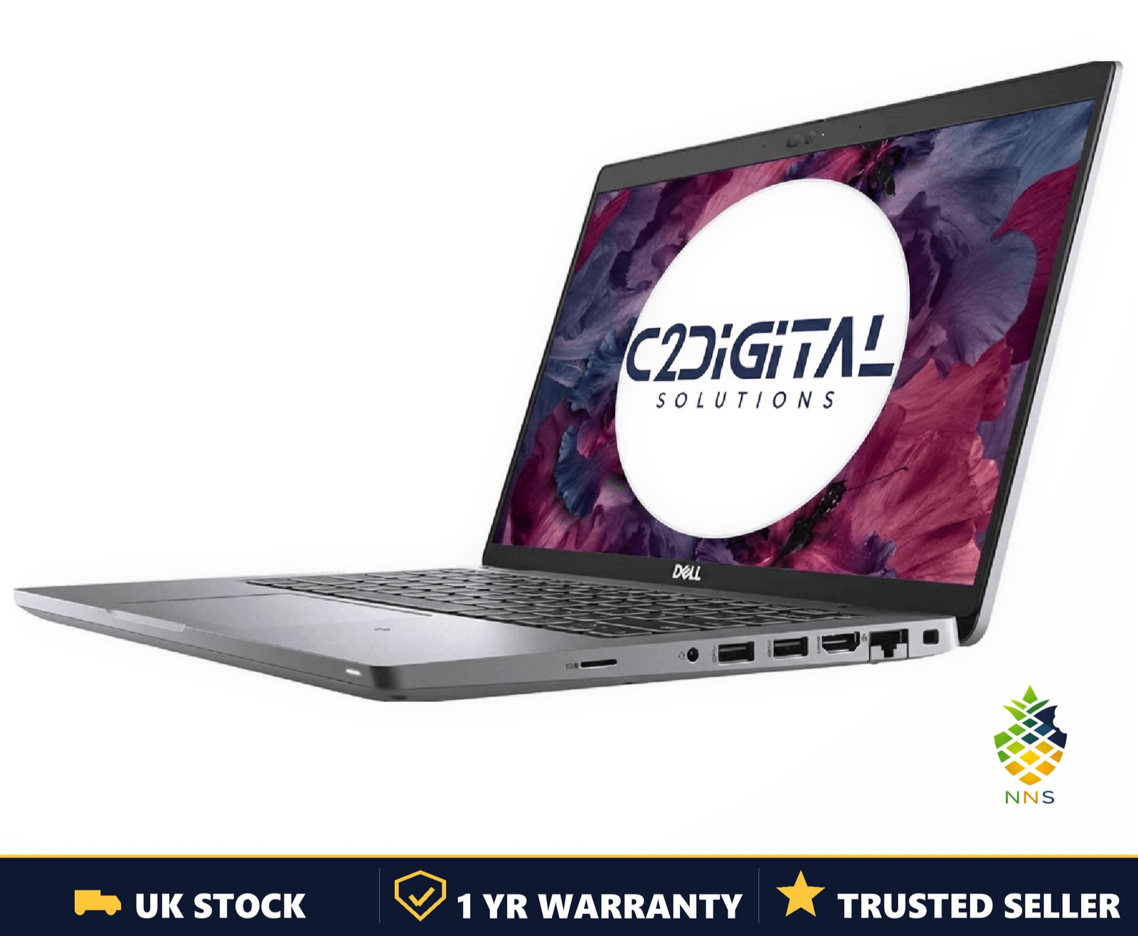 Dell Latitude Refurbed 14" FHD Laptop i5-1135G7 16GB 256GB SSD Win10 UK