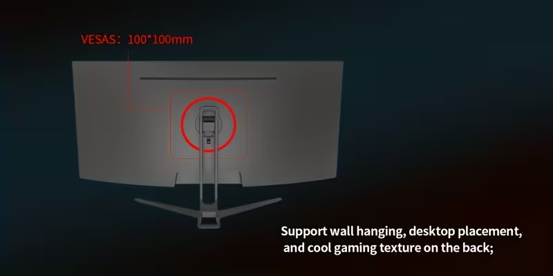 Gawfolk 34" Curved Gaming Monitor 165Hz 1ms UK