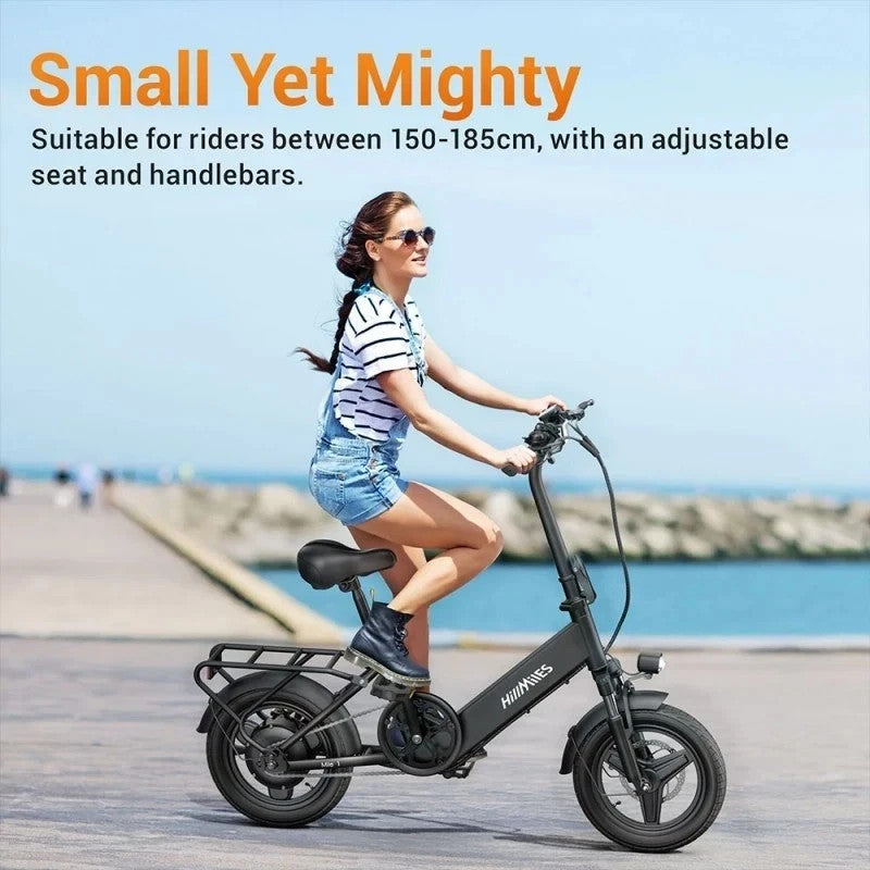 HillMiles Mile 1 14" Foldable Electric Bike 250W 36V Urban Commuter E-Bike UK