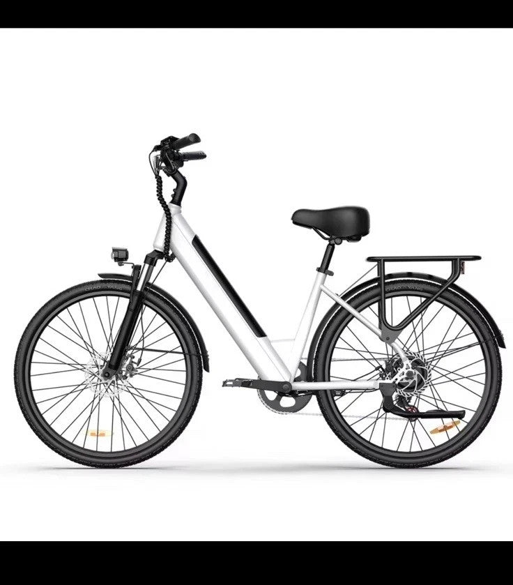 URLIFE E26 Electric Bike 250W 36V 13Ah 26" E-Bike 80km Range Shimano 7 Speed UK