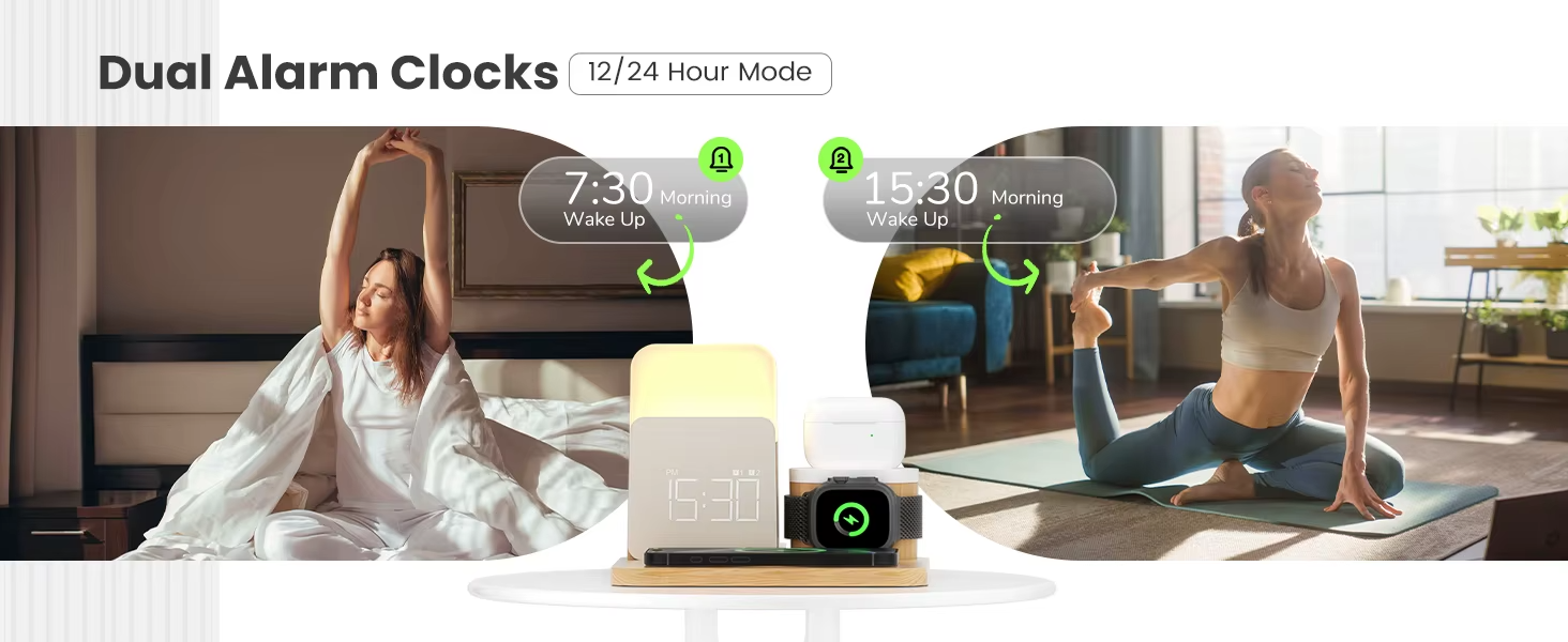 7-in-1 Wireless Charging Station iPhone Apple Watch AirPods UK