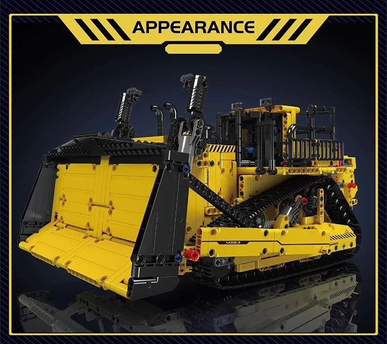 Mould King 15084 RC Bulldozer Building Blocks 1508pc Brick Set UK