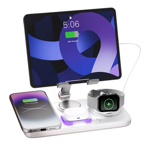6-in-1 Wireless Charging Station iPhone Apple Watch AirPods UK