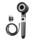 High-Pressure Shower Head 3-Mode Adjustable Spray with Filter & Massage Multiuse
