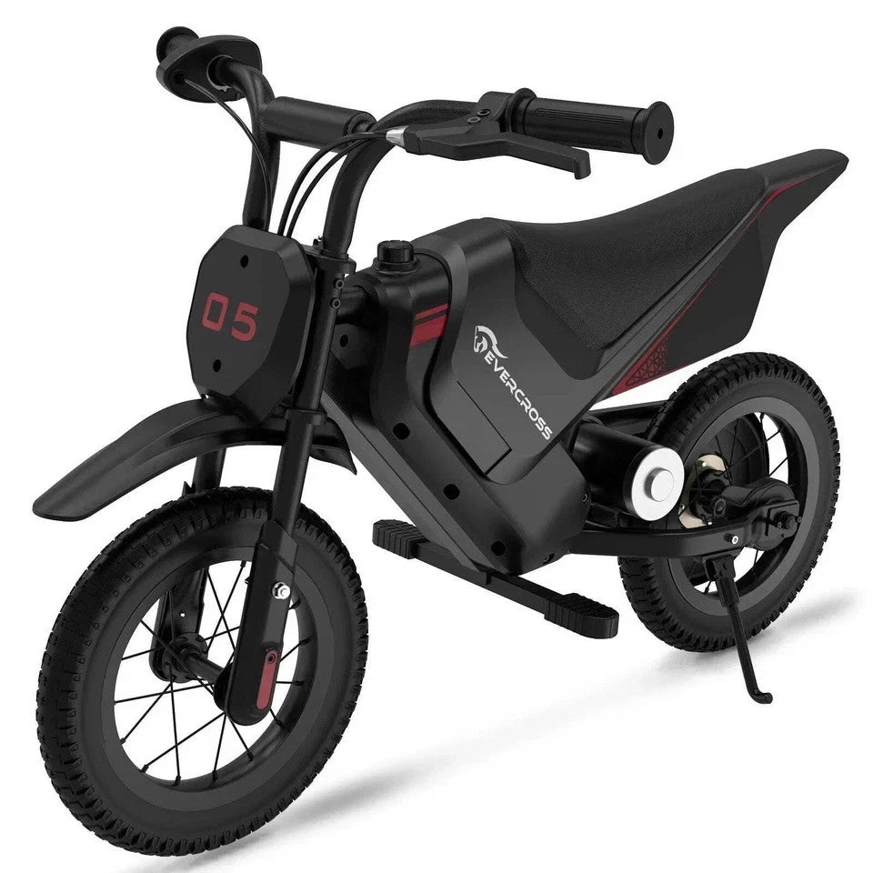 EVERCROSS PLUS EV05M Kids Fast Electric Dirt Bike 150W 12” 2-Speed 8/16km/h Gift