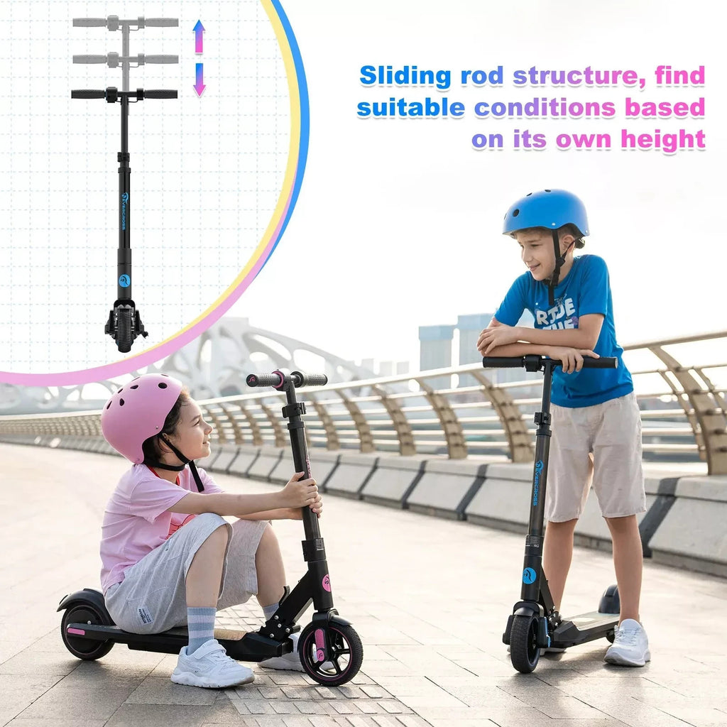 EVERCROSS EV06C Safe Electric E Scooter Kids Ages 6-12 Foldable Electric Scooter