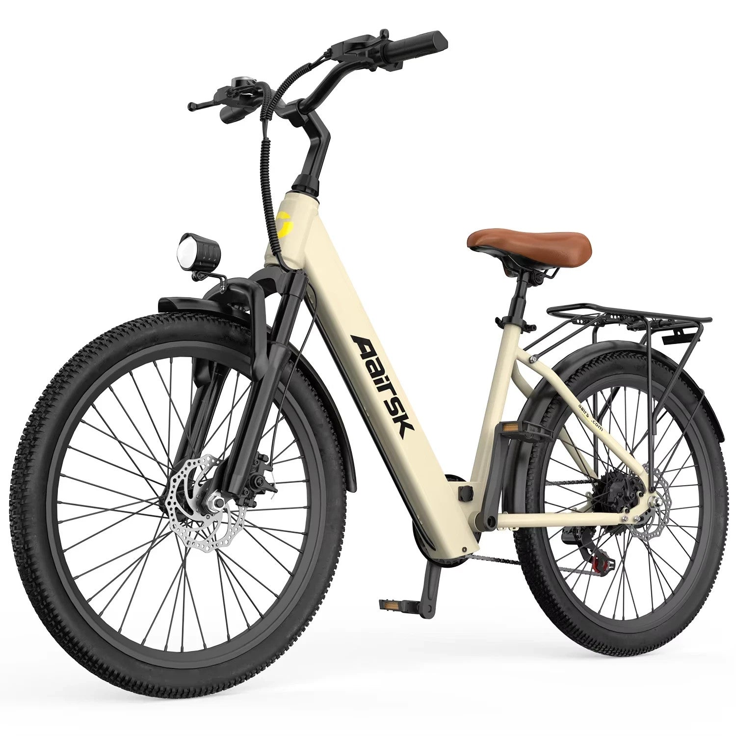 24" Electric Mountain Bike 250W 36V 13Ah E-Bike 7 Speed 25km/h Adult Commuter UK