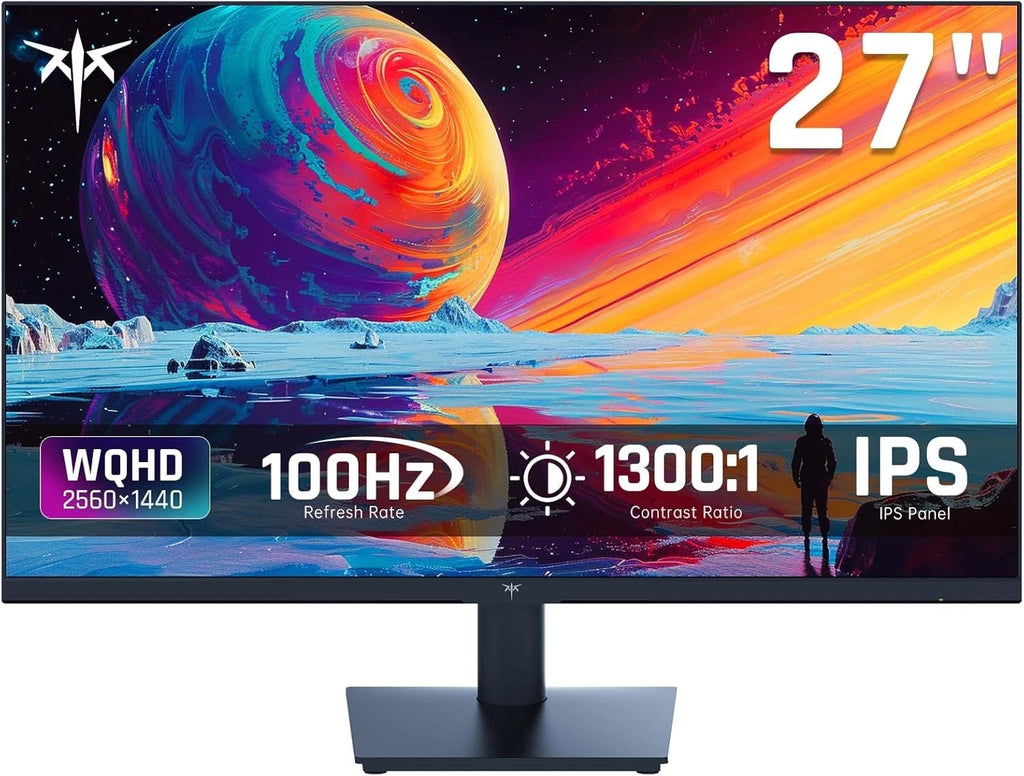 KTC 27" IPS QHD Gaming Monitor 100Hz UK