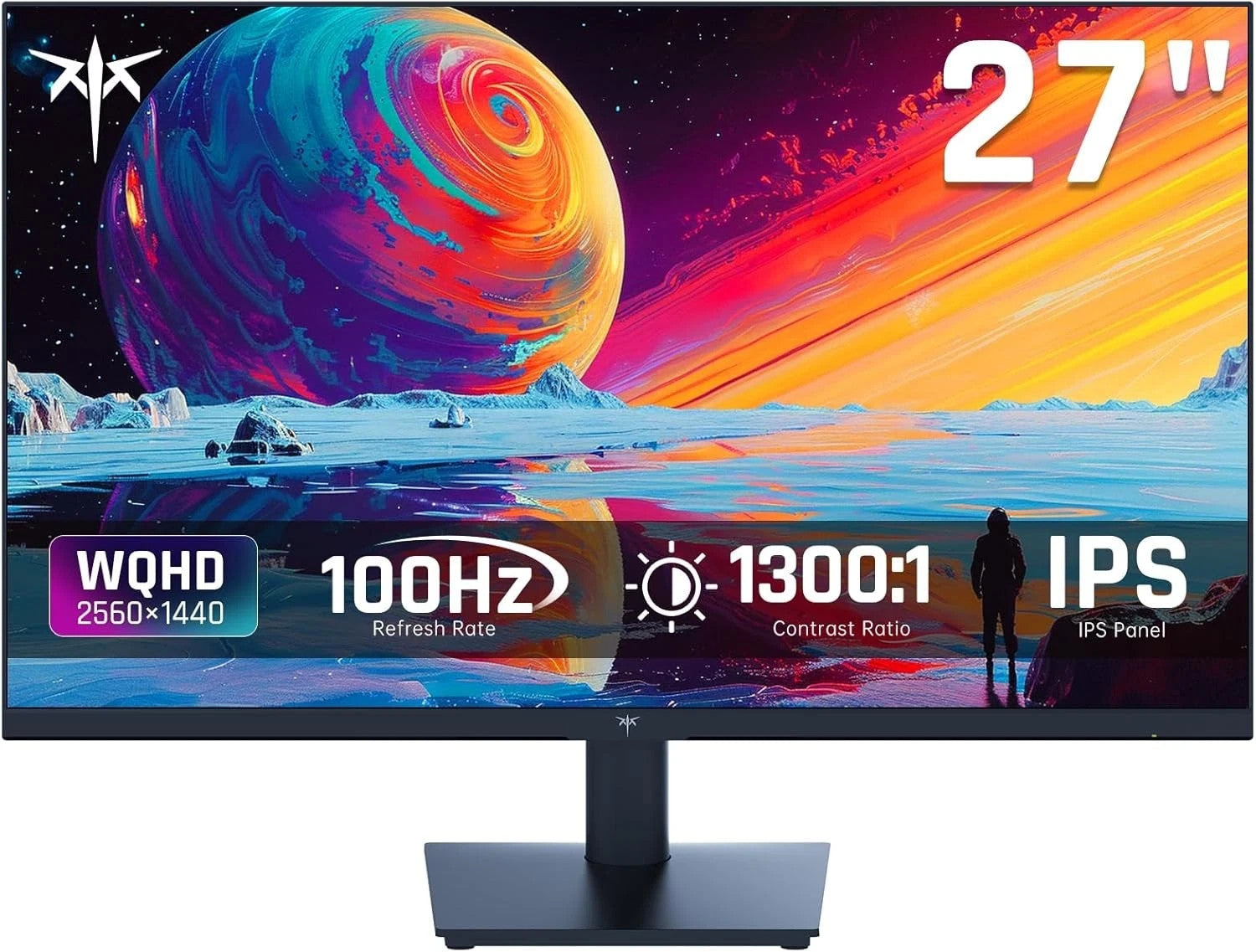 KTC 27" IPS QHD Gaming Monitor 100Hz UK