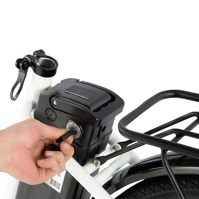 DYU C6 26" Electric Bike 250W 36V E-City Bike 25km/h 6 Speed 70KM Range