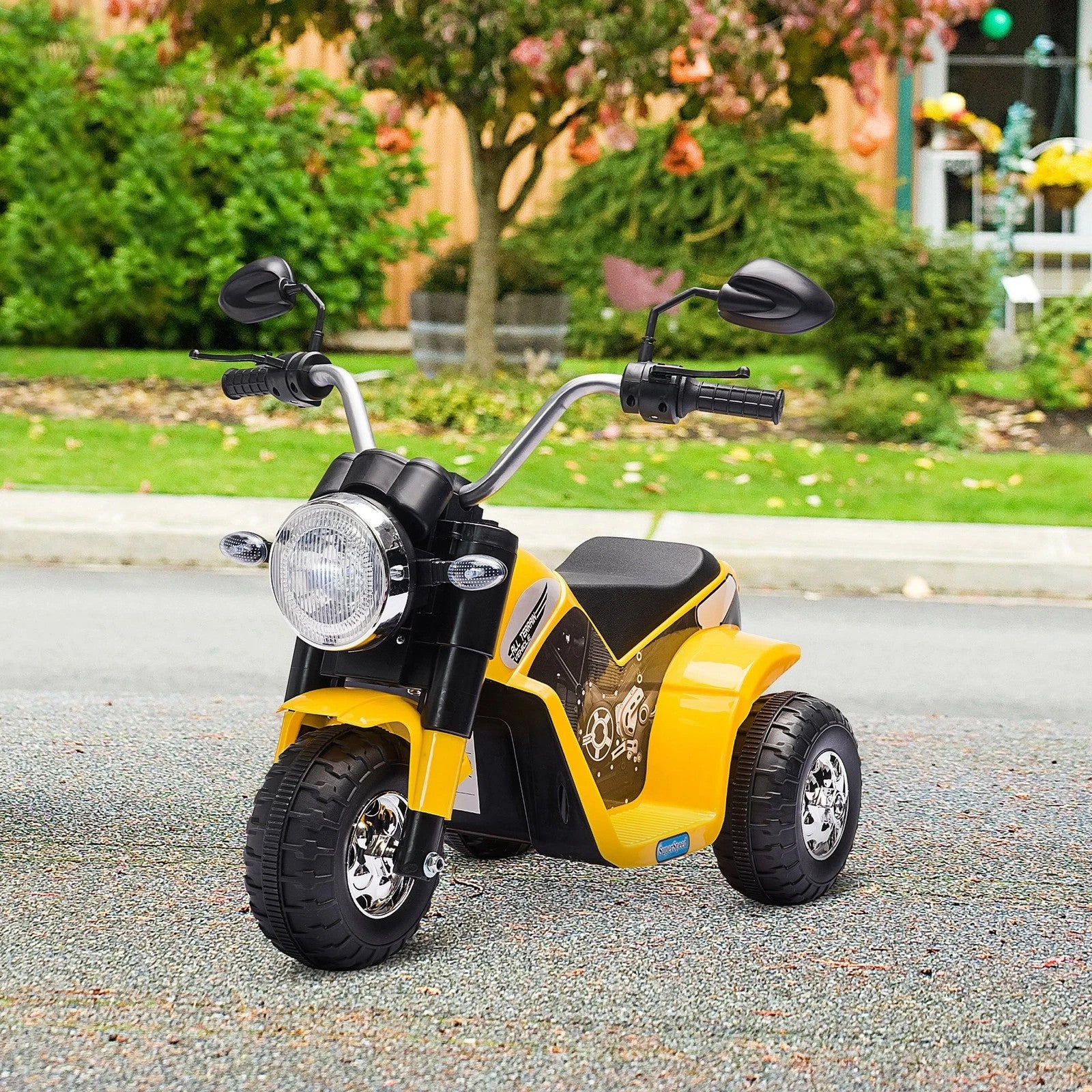 HOMCOM Kids 6V Ride-On Motorbike UK