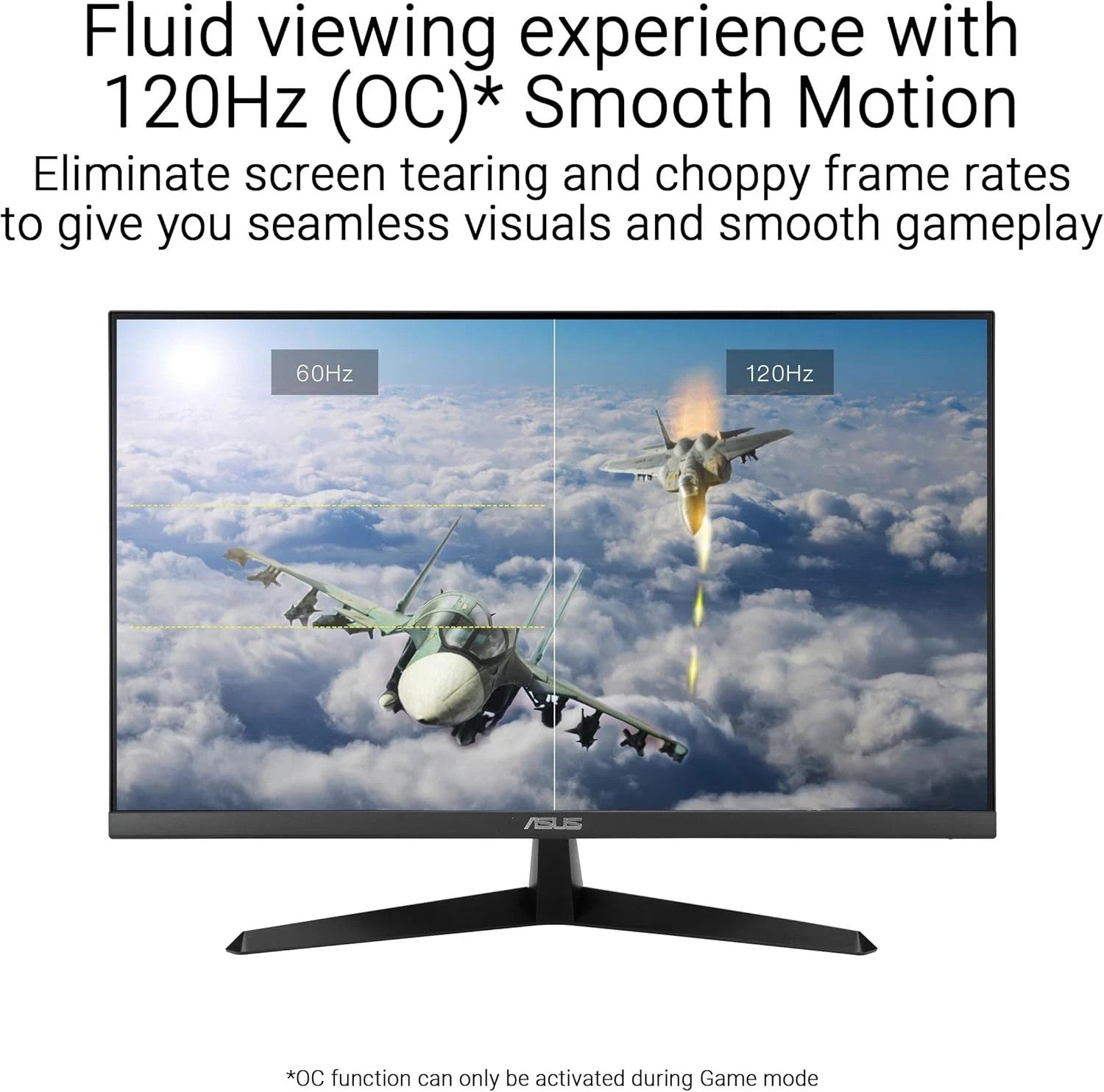 ASUS VY279HGR 27" IPS FHD Gaming Monitor 120Hz 1ms UK