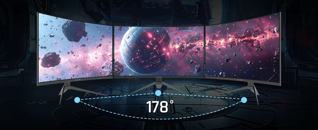 KTC 32" Curved FHD Gaming Monitor 240Hz UK