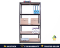 DayPlus 180cm Heavy Duty Garage Shelving 5 Tier Metal 90cm Wide 40cm Deep UK