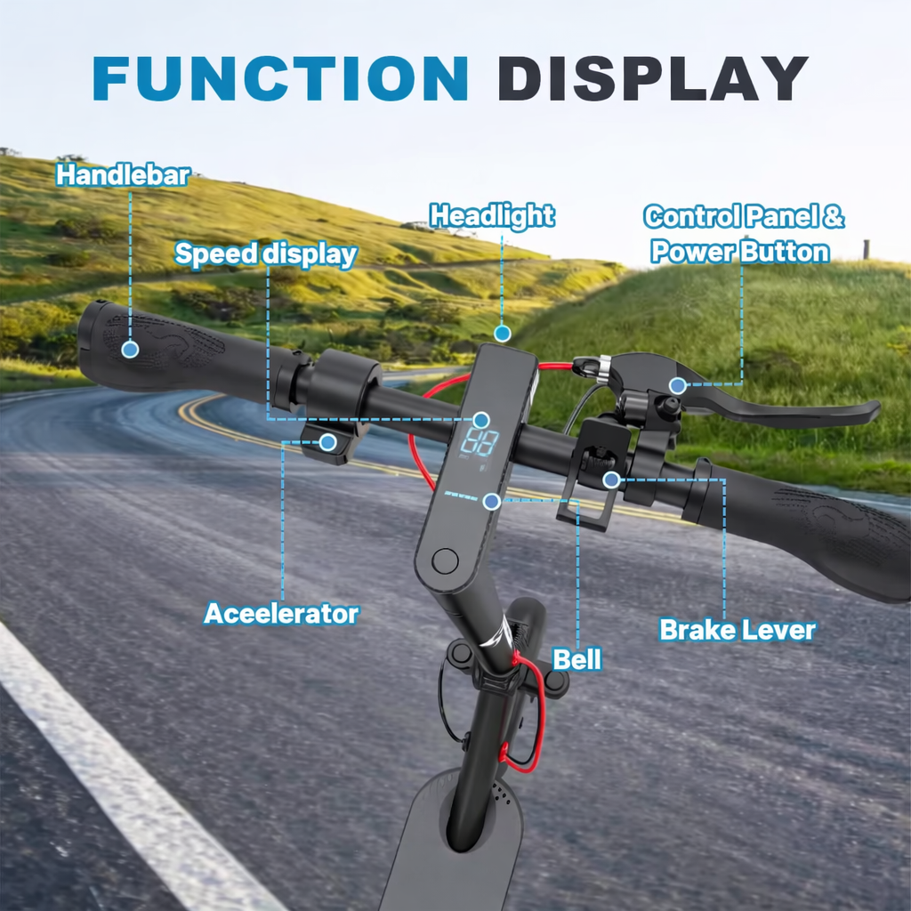 Evercross EV85F Adult Electric Scooter 350W 25km/h 25km Range Foldable