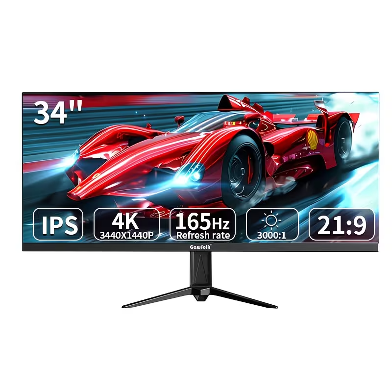 Gawfolk 34" IPS QHD Gaming Monitor 165Hz UK