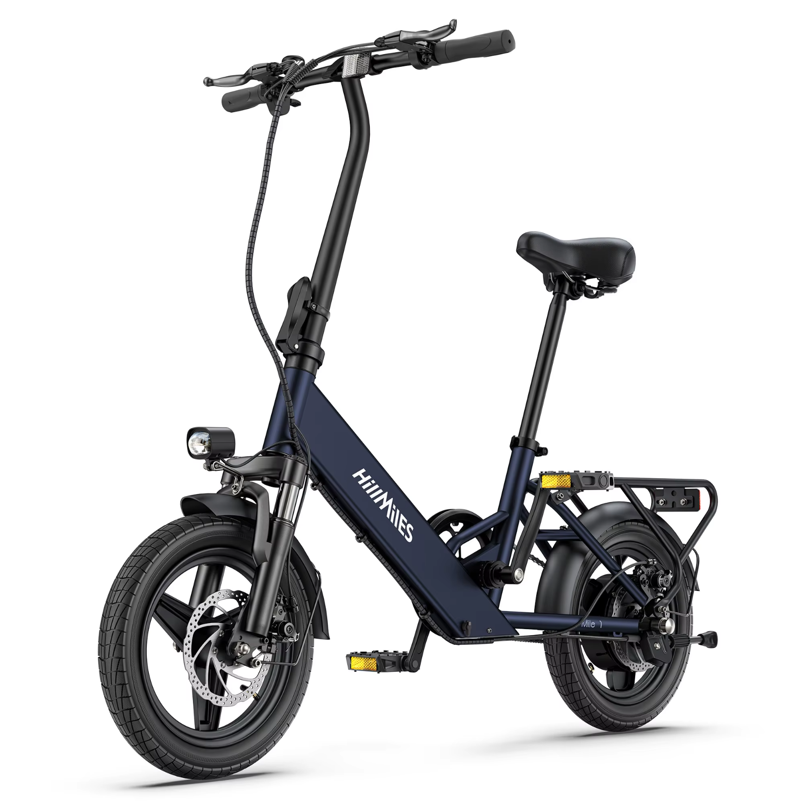 HillMiles Mile 1 14" Foldable Electric Bike 250W 36V Urban Commuter E-Bike UK