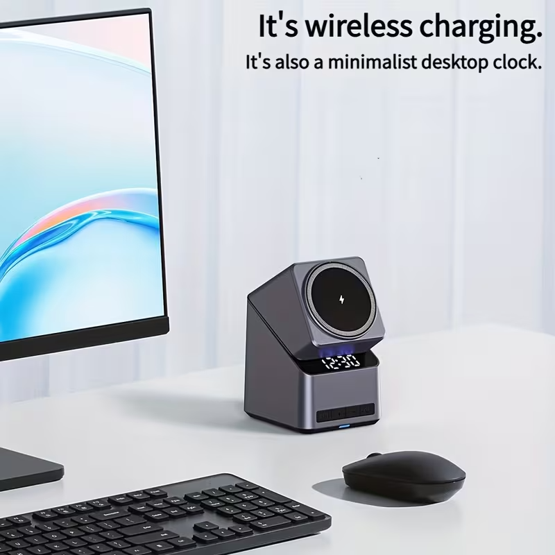 4-in-1 Wireless Charging Station Fast Charger iPhone Watch AirPods UK