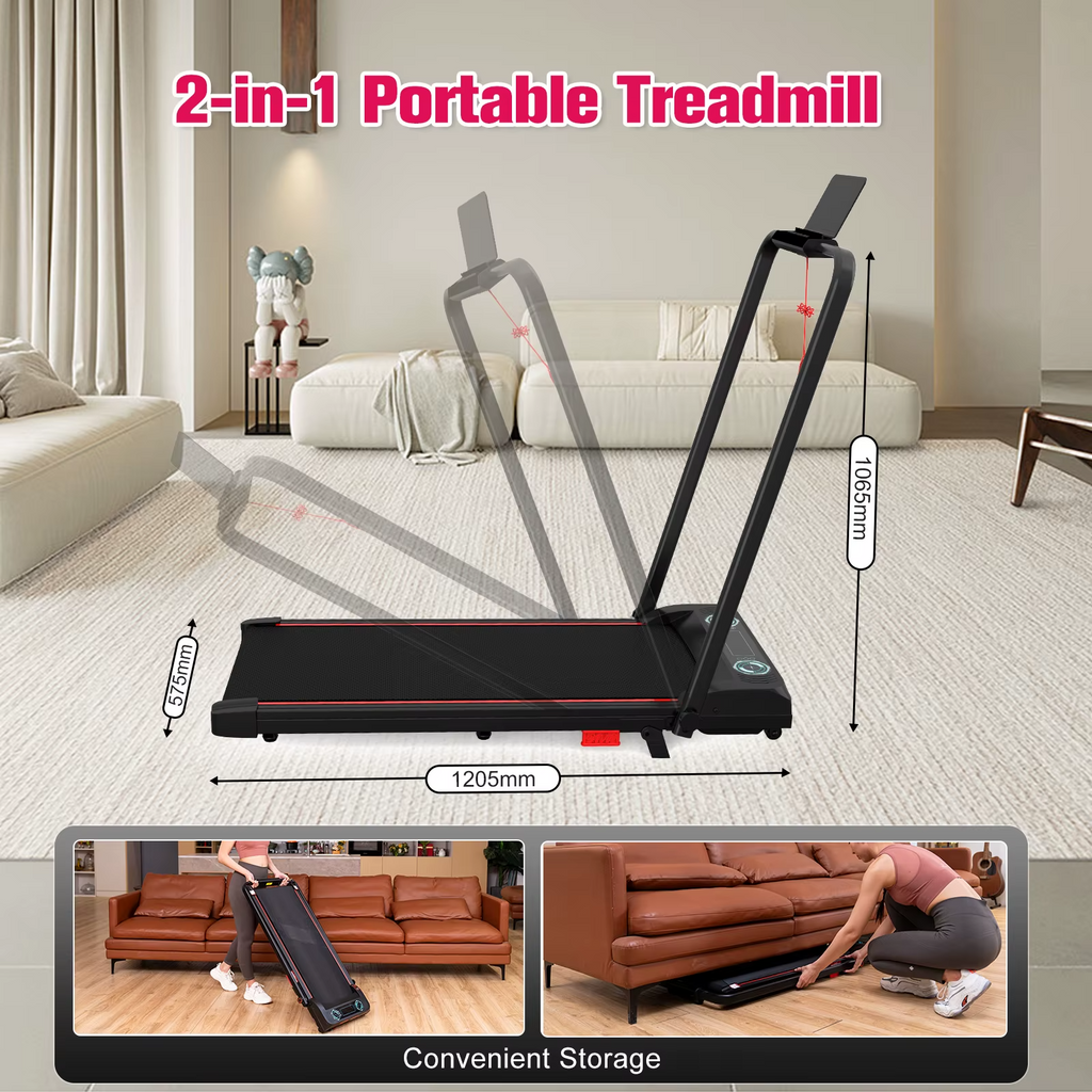 CITYSPORTS Treadmill 2.0HP 10km/h Foldable Incline Home Gym UK