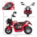 HOMCOM Kids 6V Ride-On Motorbike UK - Red