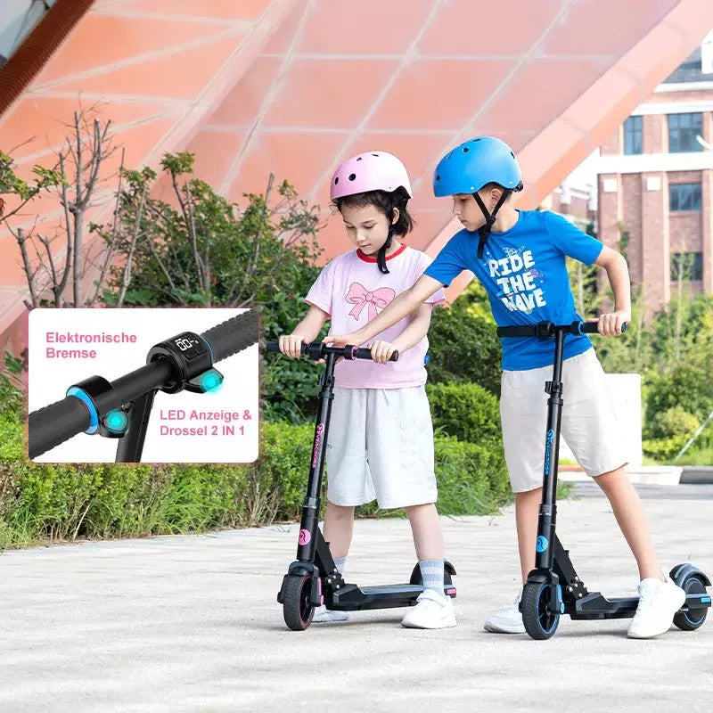 EVERCROSS EV06C Safe Electric E Scooter Kids Ages 6-12 Foldable Electric Scooter