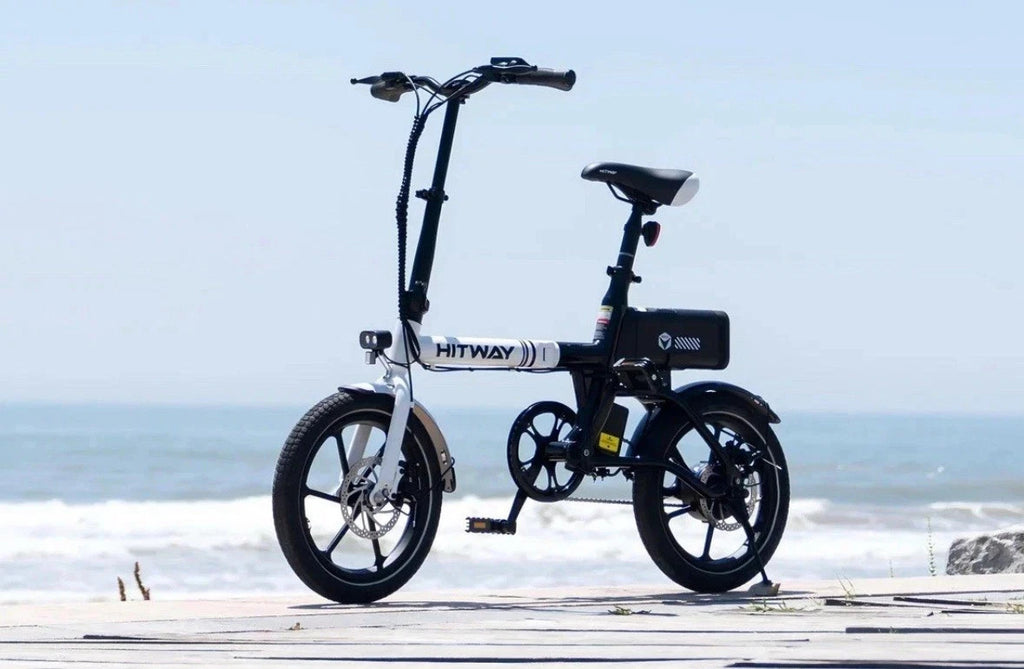 HITWAY BK35 Folding Electric Bike 250W 36V 16" E-Bike 60km Long Range Commuter