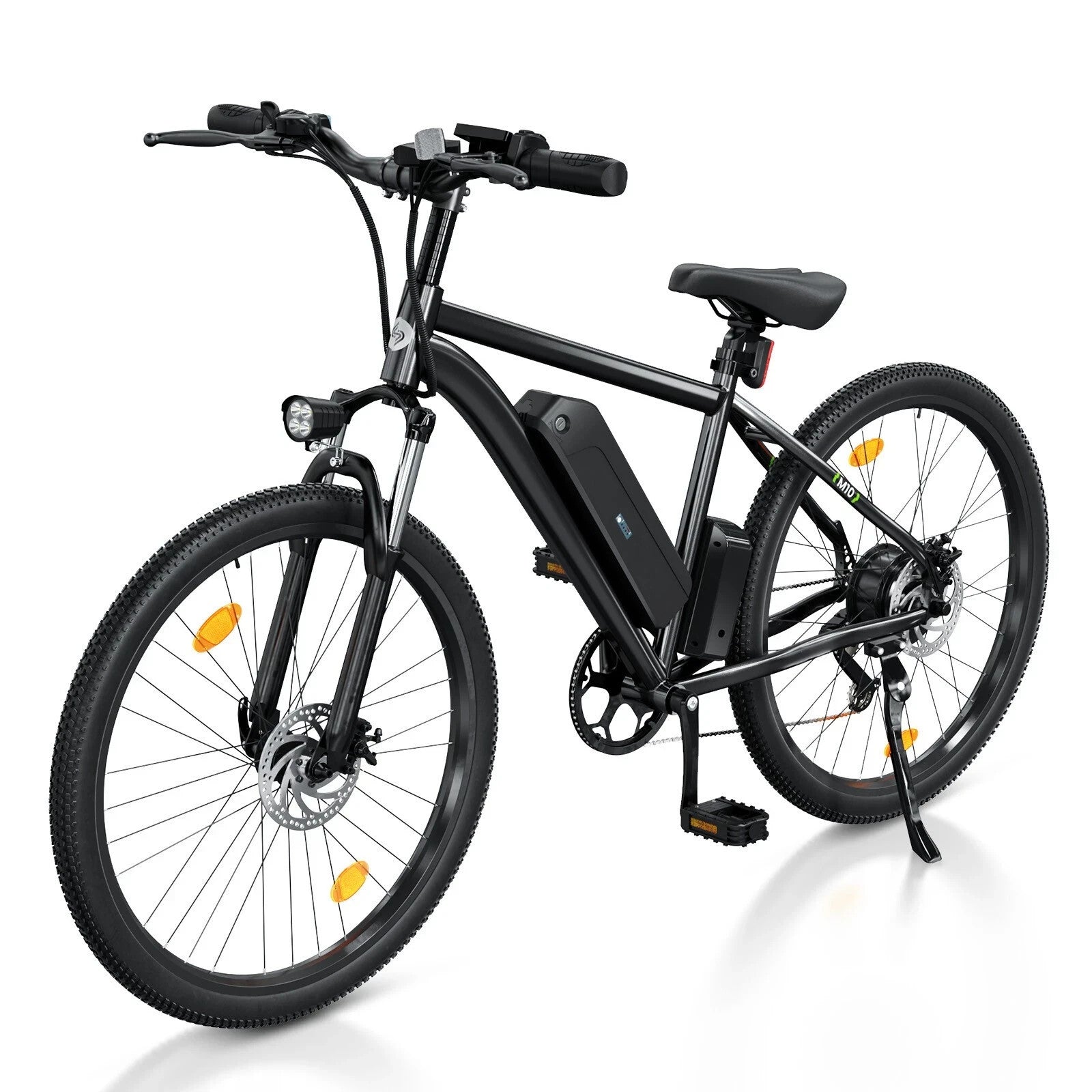 isinwheel M10 Electric Bike 250W 36V 10.4Ah City E-Bike 26" White/Black 60KM