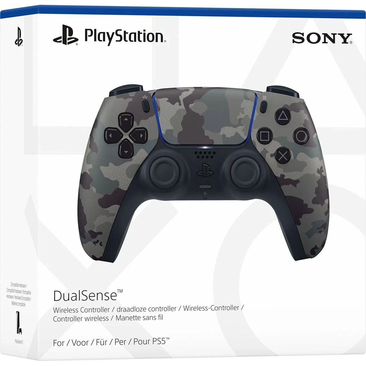 Sony PS5 DualSense Wireless Controller Grey Camo Special Edition Gamepad UK