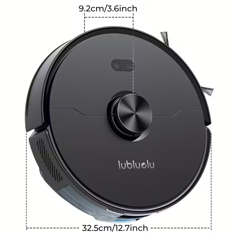 Lubluelu L15 Max Robot Vacuum & Mop 6000Pa Self-Empty 3in1 Smart Mapping WiFi UK