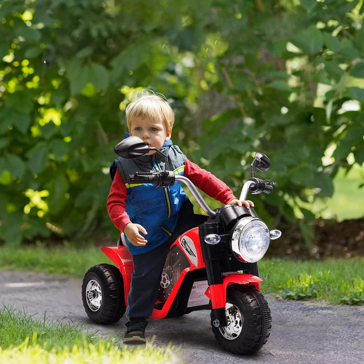 HOMCOM Kids 6V Ride-On Motorbike UK