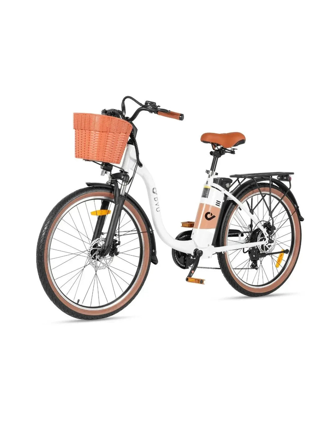 DYU C6 Pro Electric Bike 26" 250W 36V 15.6Ah City E-Bike 80km Range – UK Stock