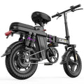 GE5 Foldable City Electric Bike 250W 36V E-Bike Dual Suspension 60KM 25kmh 3Mode