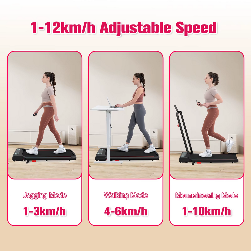 CITYSPORTS Treadmill 2.0HP 10km/h Foldable Incline Home Gym UK