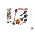860W 6-in-1 Cordless Vacuum Cleaner 45kPa Pet Hair HEPA LED 3000mAh Handheld UK
