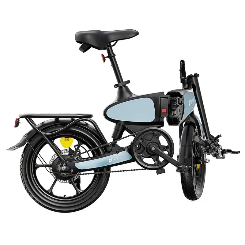 DYU C2 16inch Folding Electric Bike 250W 36V 7.5Ah ECity Bike 25kmh NONE