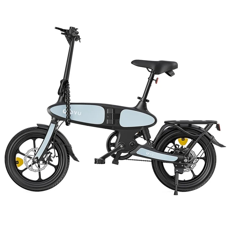 DYU C2 16inch Folding Electric Bike 250W 36V 7.5Ah ECity Bike 25kmh NONE