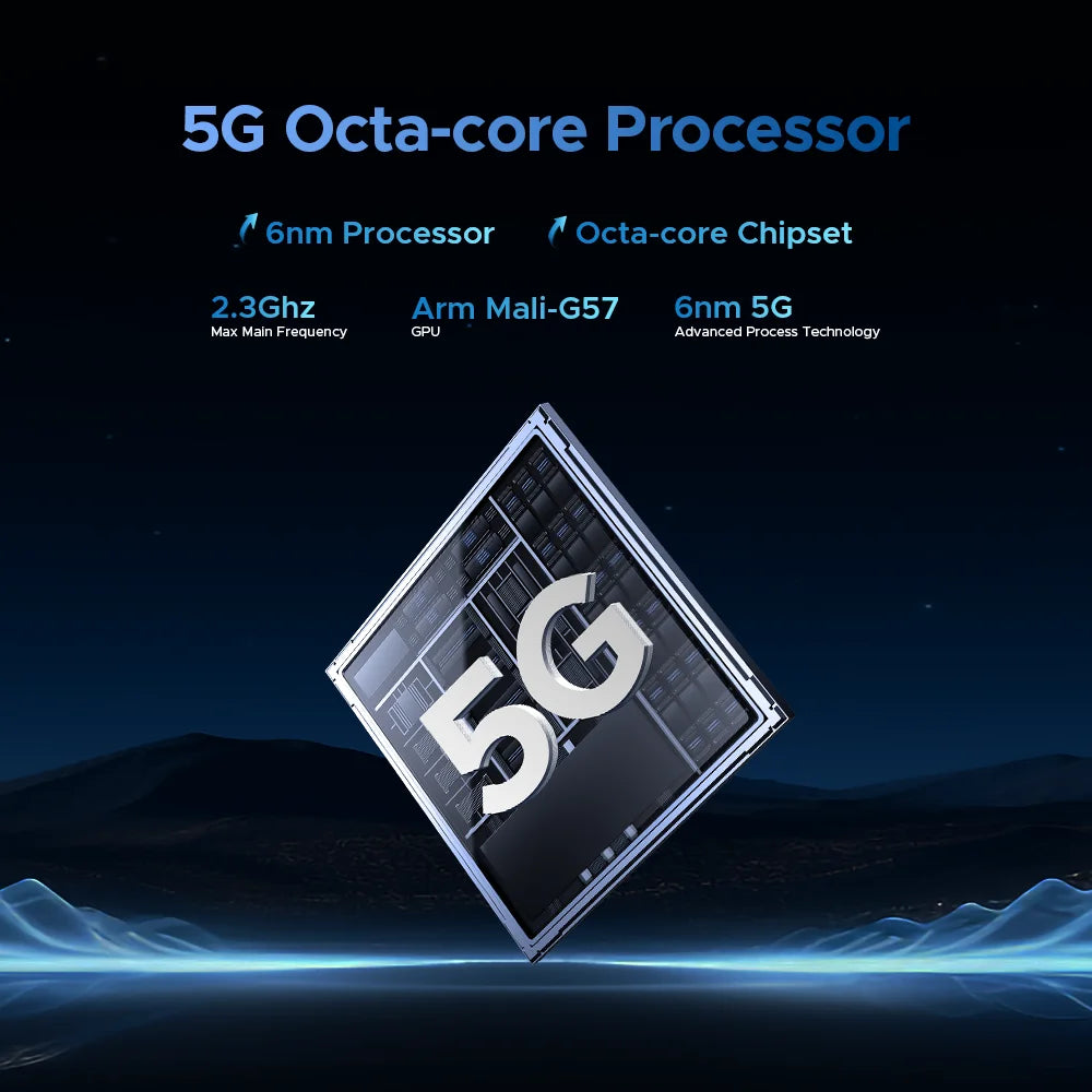 DOOGEE Note 59 5G Android 15 Smartphone 6.75inch 32GB 128GB Unisoc T820 6250mAh