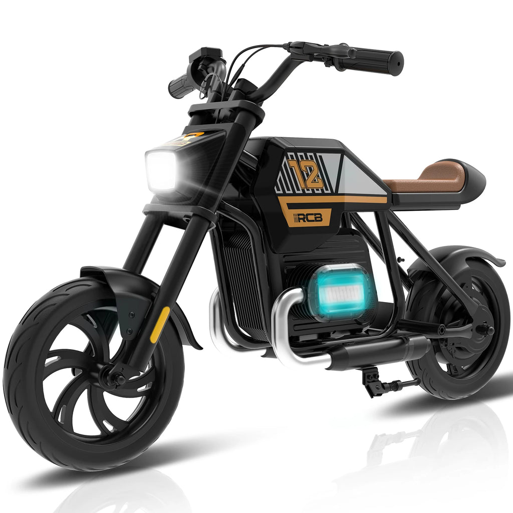 RCB R9 Kids Gift Electric Motorcycle 200W 24V 3 Speed Modes 12-15km Range 250w