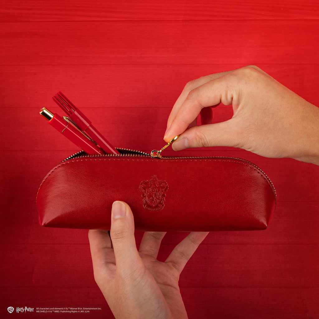 Harry Potter Gryffindor PU Leather Pencil Case