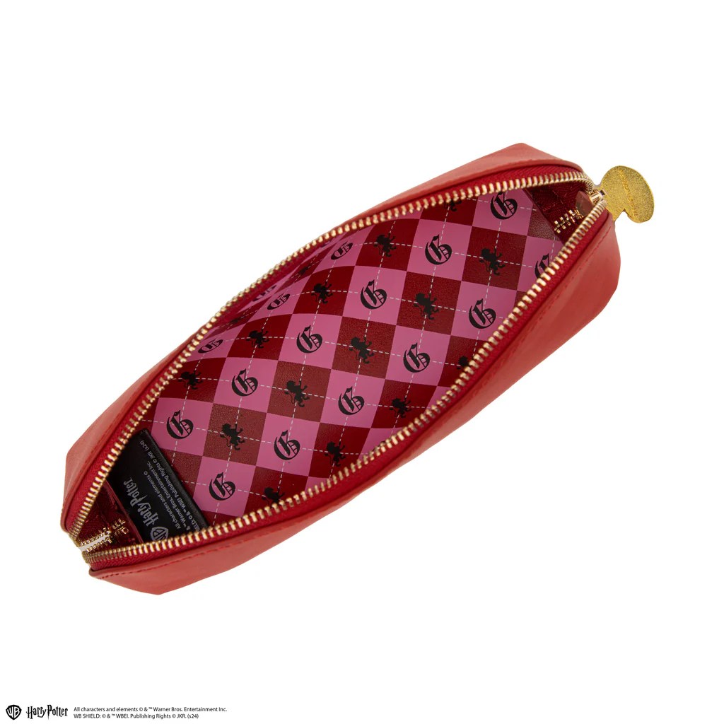 Harry Potter Gryffindor PU Leather Pencil Case