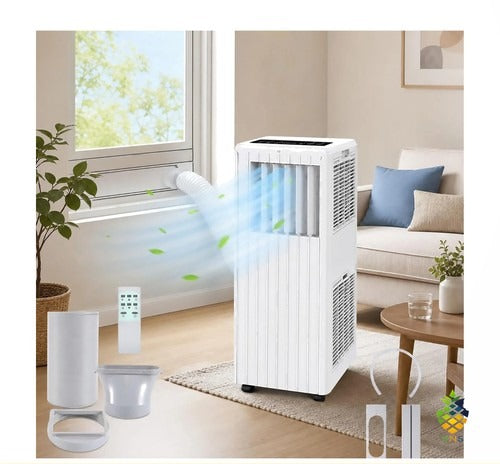 NNS Adoolla 7000 BTU Portable Air Conditioner 3in1 Cooling Dehumidifier Fan UK
