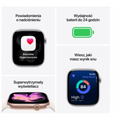 Apple Watch Series 11 GPS + Cellular 42 mm алуминиев корпус в цвят Midnight (MF854MP/A)