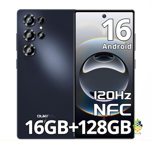 Oukitel C66 Smartphone 6.73in HD 120Hz 16GB 128GB 5000mAh NFC Fingerprint