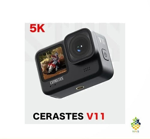 cerastes Action Camera 5K 4K WiFi Electronic Stabilizer Sport Camera v11 v9
