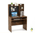 Computer Desk Home Office Writing Desk with Magnetic Bulletin Board Coffee UK